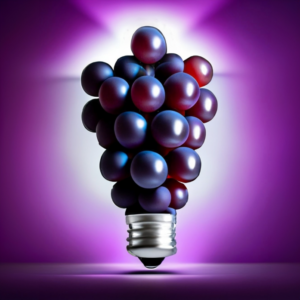 Grape Lightbulb